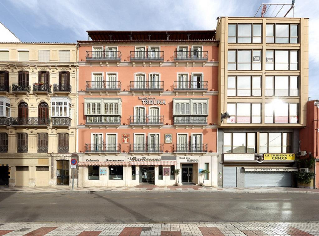 Sercotel Tribuna Malaga Bagian luar foto