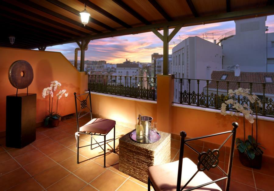 Sercotel Tribuna Malaga Bagian luar foto